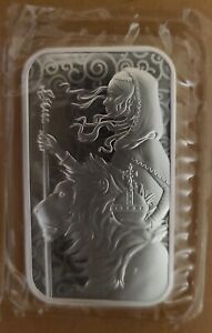 Beautiful 2021 Una and the Lion, Royal Mint First in the series 1 oz Silver Bar