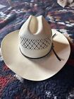 Forest Service Stetson Straw Cowboy Hat White