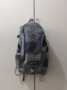 Supreme SS20 Mint Blue Chocolate Chip Camo Backpack