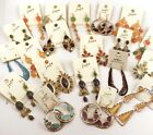 WHOLESLAE Earrings Large Lot - 20 Pairs Statement & Dangle Colorful Variety