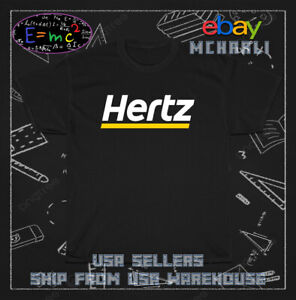 Hot Brand New American T-Shirt Hertz Car Rental American Logo T-Shirt