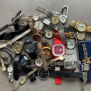 Great Bulk Watch Lot Seiko, Helbros, Casio & Many More Lot #Y1