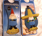 2 Travelocity Roaming Gnome Luggage Tags Suitcase Bag Tags-Snorkel & Mexico