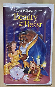 RARE Black Diamond Classic 💎 Walt Disney's Beauty And The Beast #1325 VHS Tape