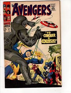 The Avengers #37 (1967)(THIS BOOK HAS MINOR RESTORATION SEE DESCRIPTION)
