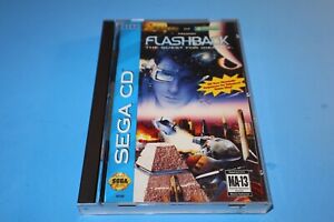 New ListingFLASHBACK: THE QUEST FOR IDENTITY FOR SEGA CD COMPLETE & TESTED!