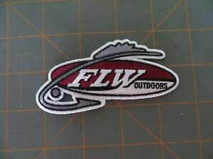 Mint FLW Professional Bass Tour Fishing Patch - 3 3/4 x 1 3/4 inch