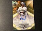 Liover Peguero 2023 Bowman Sterling Gold Prospect On Card Auto/50 Pirates #PA-LP