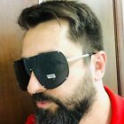 Luxury Sunglasses Outdoor Driving Men Shades Polarized Dark Lens Gold Frame 2023