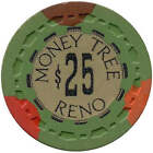 Money Tree Casino Reno NV $25 Chip 1978