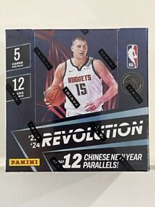 2023-24 Panini Revolution Basketball NBA Chinese New Year SEALED Box Free Shippi