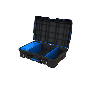 New ListingSystem Tool Box with Small Blue Organizer & Dividers