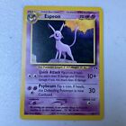 Pokemon Trading Card Espeon Neo Discovery Rare 20/75 2001 Rare Psychic Lightplay