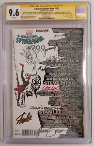 Amazing Spider-Man #700 CGC 9.6 SS Stan Lee ~ Marvel 2013 Martin Skyline Variant