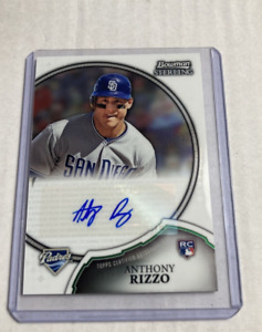 2011 Bowman Sterling #4- ANTHONY RIZZO Rookie RC AUTO