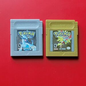 Pokemon: Gold & Silver Version Nintendo Game Boy Color Authentic No Save