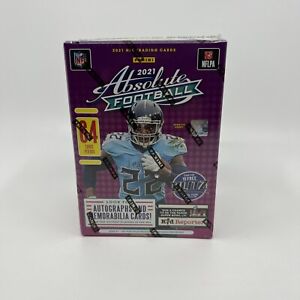 Panini 2021 Absolute Football Trading Cards Blaster Box - 64 Count Sealed S4