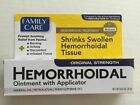 Family Care Hemorrhoidal Ointment With Applicator 0.67 oz