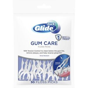 Oral B Glide Pro Health Advanced Dental Floss Picks 30 Ea