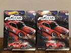 Hot Wheels - Mazda RX-3 (Red) Fast & Furious Fast Rewind - Lot of 2