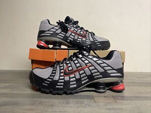 Nike Shox Turbo OH+ Sneakers 313827-005 Gray/Black/Red Men's Size 10.5 NEW