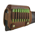 Tourbon Leather Gun Buttstock Cheek Riser Rest Rifle Cartridges Ammo Holder USA