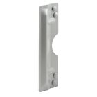 U 9503 Steel Latch Guard Plate Cover for Out-Swinging Doors Gray (Single Pack)