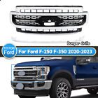 For 2020-2022 Ford F250 F350 Super Duty Lariat Front Bumper Grille Upper Grill (For: 2022 F-250 Super Duty Platinum)