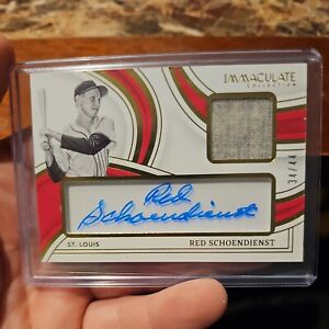 New Listing2023 Immaculate Ree Schoendienst Patch Auto /44
