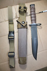 US Military Combat Knife Ontario OKC-3S Genuine USMC M9 Bayonet Knife Scabbard D