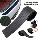 Car Accessories Door Sill Cover Scuff Plate Rear Bumper Guard Protector 90*8cm (For: Nissan Pathfinder)