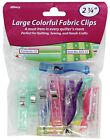Allary Colorful Fabric Clips 2.25