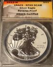 2013-W $1  Reverse Proof Silver Eagle - ANACS - RP70 DCAM