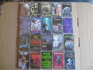Lot of 20 SEALED rare METAL cassettes: Carcass, Malmsteen, Attila, Cathedral