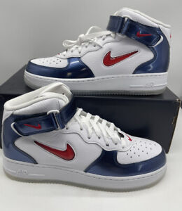 Nike Air Force 1 Mid Independence Day White Red Blue USA Men's Multi Size