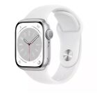Apple Watch Series 8 41mm GPS WIFI Only Silver Aluminum Case - Good