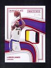 2022-23 Panini Immaculate LeBron James Swatches GU Patch 1/25≈1/1
