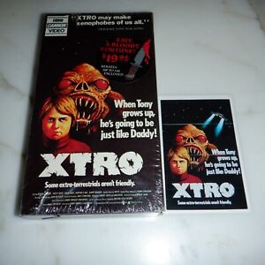 New ListingXTRO VHS Horror Sci Fi Bernice Stegers Philip Sayer