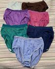 Vintage Panty Lot of 7 Size 6 Colorful Women's Fruit Of The Loom Brief Panties