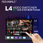Feelworld L4 5-CH HD Video Switcher 10.1