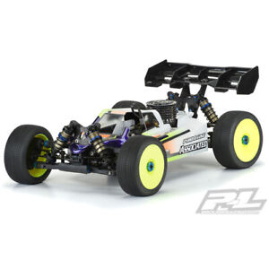 PROLINE Axis Clear Body For Ae Rc8B3.2 & Ae Rc8B3.2E (With Lcg Battery) - Pr3554