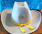 U S Army Beige Felt Cavalry Hat Size 7 1/8 Trooper Campaign Hat - Made in USA