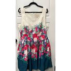 Womens ModCloth Dress Size 2X Floral Spring