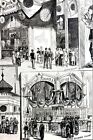 New Orleans Louisiana 1885 COTTON EXPO JAPAN BRITISH HONDURAS EXHIBITS Mat Print
