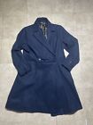 Torrid Outlander Series Navy Double Breasted Swing Coat Claire Inspired Size 0