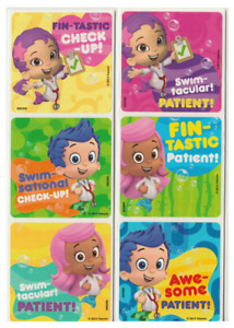 25 Bubble Guppies Patient Stickers, 2.5