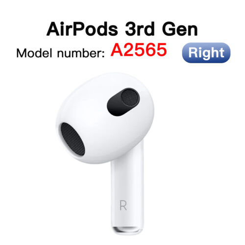 For Apple AirPods 3rd Gen Rightside AirPods Bluetooth Earphone Replacement A2565