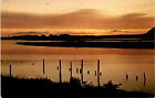Stunning sunset on Nehalem Bay postcard.! postcard