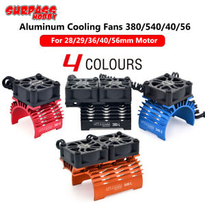 SURPASS RC Motor Cooling Fan Heatsink for 1/8 1/10 RC Car 380 540 40 56 Motor