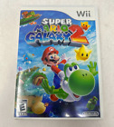 Case and Manual Only NO GAME Super Mario Galaxy 2 Nintendo Wii Authentic